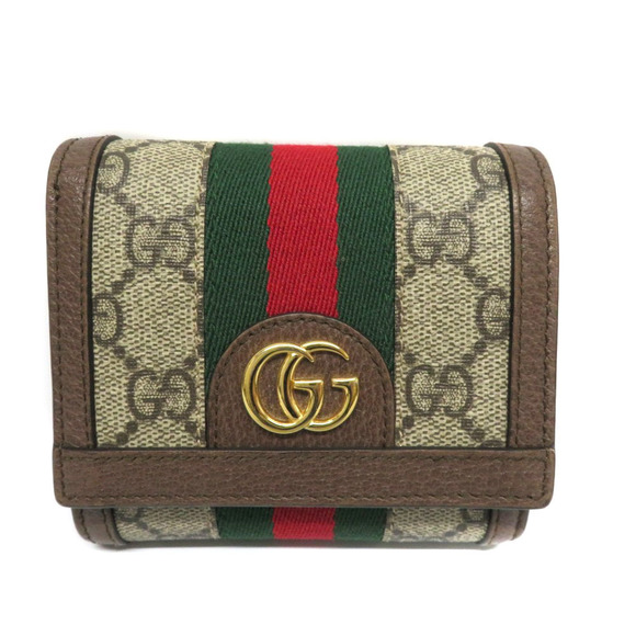 Gucci Wallet GG Supreme Sherry - Picture 1 of 6